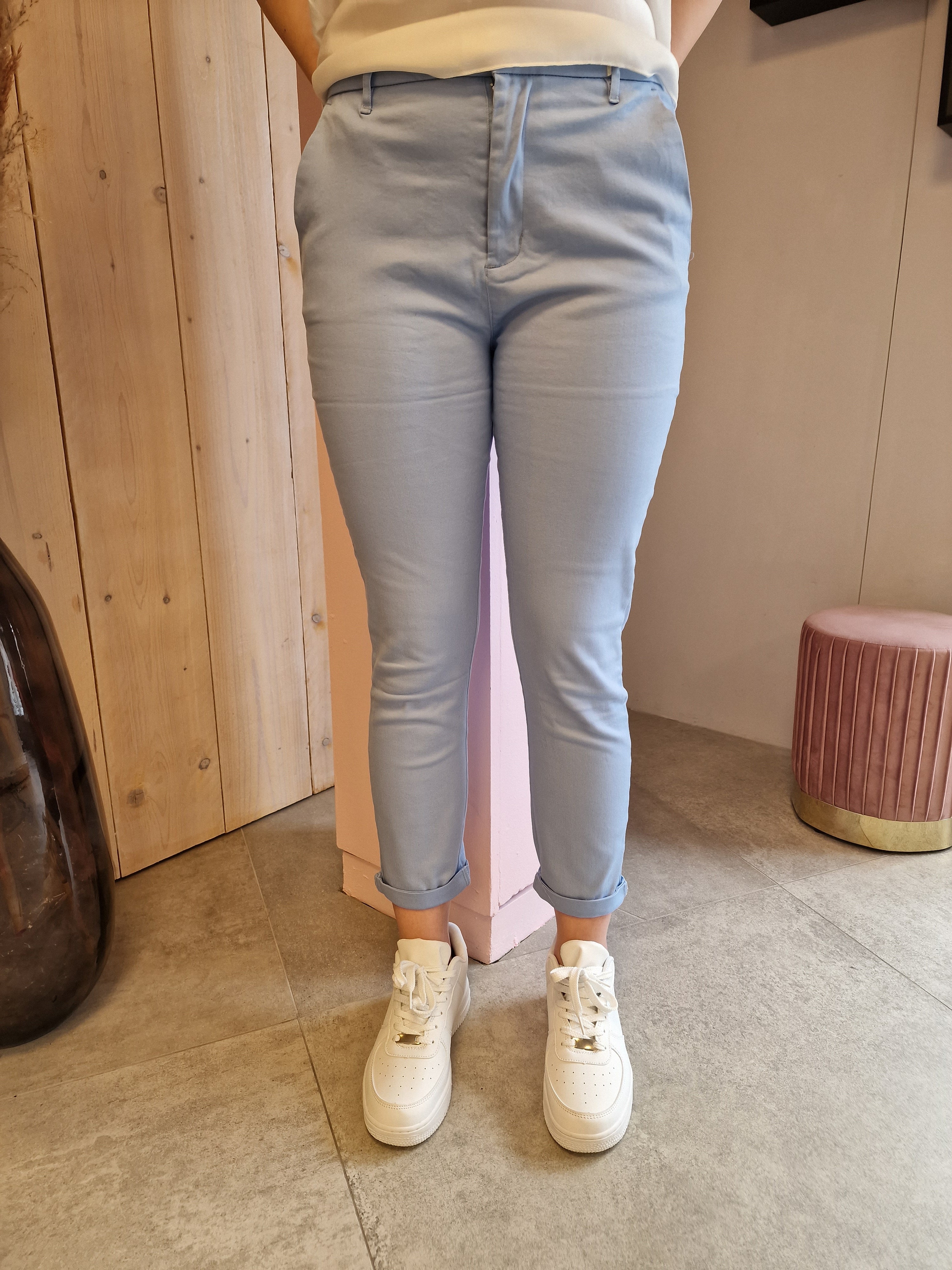 Pantalon Nia - Lichtblauw