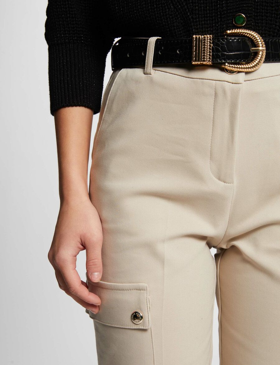 MORGAN Pantalon Pazza - Beige