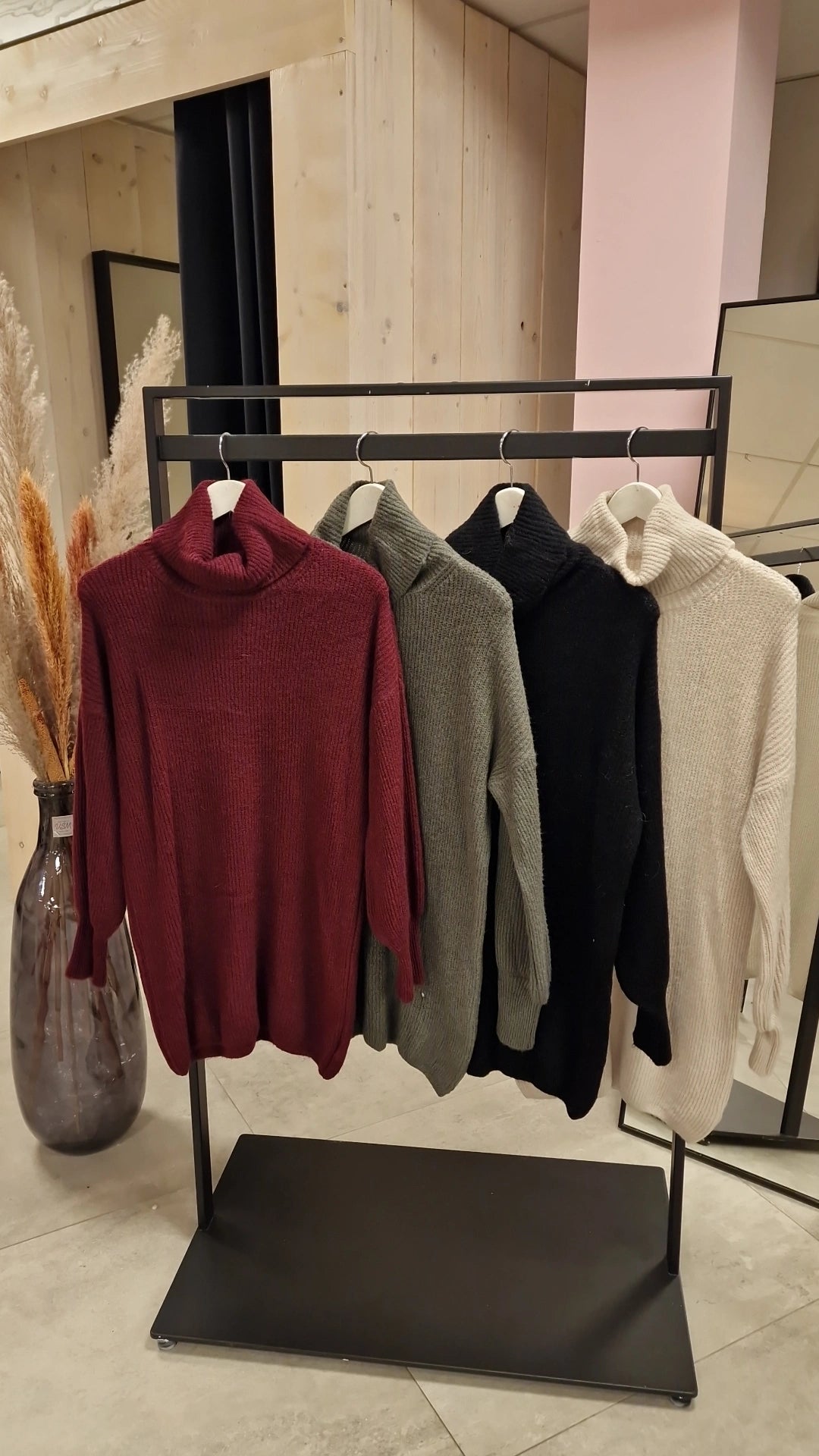 Lange trui Julie - 3 kleuren