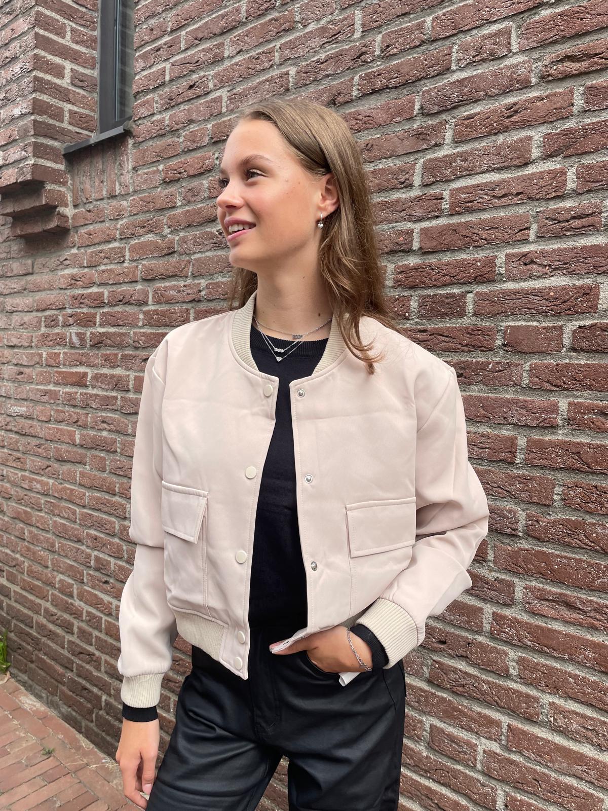Jasje Bomber - Beige