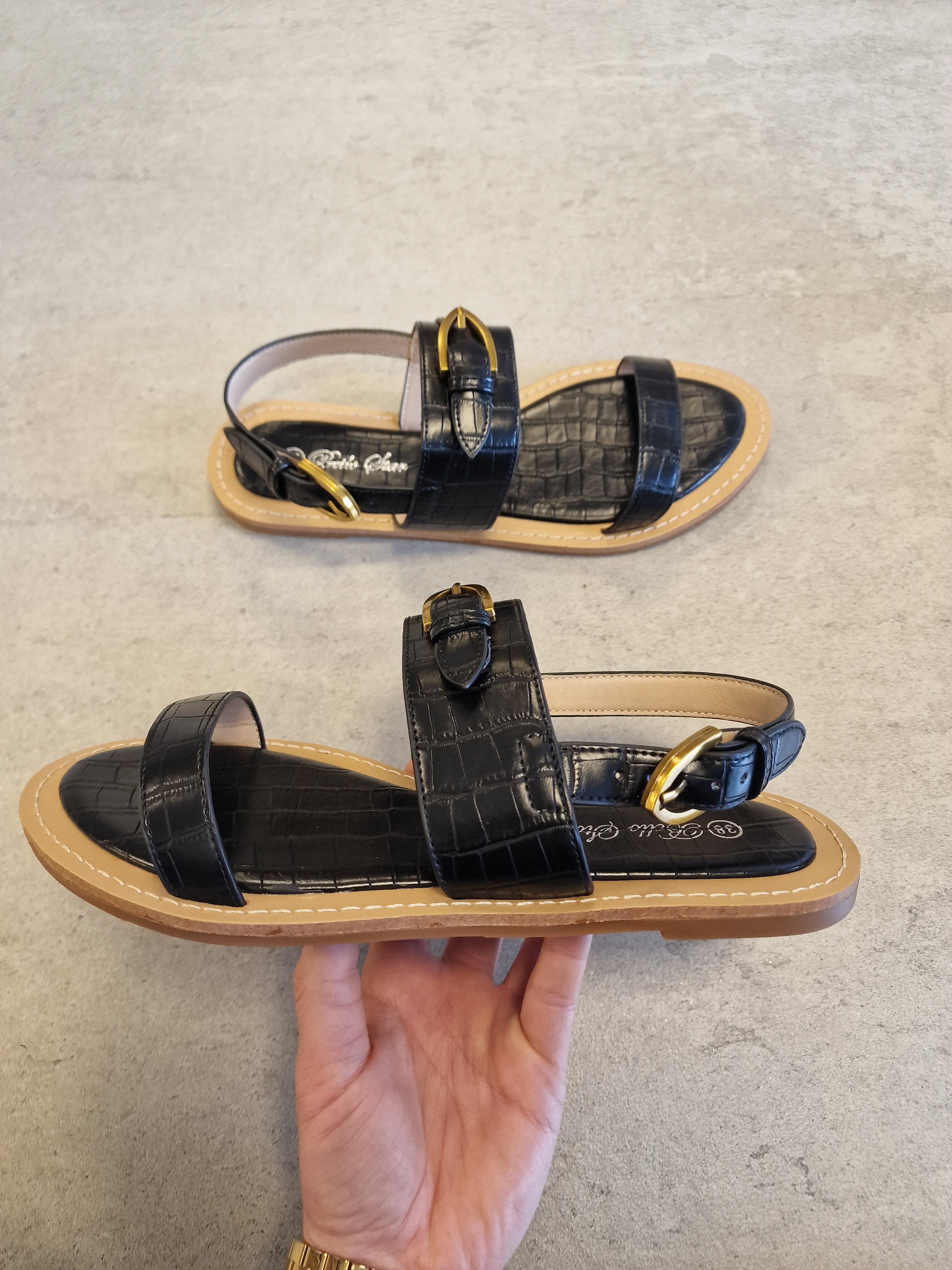 Sandaal Croc - Zwart
