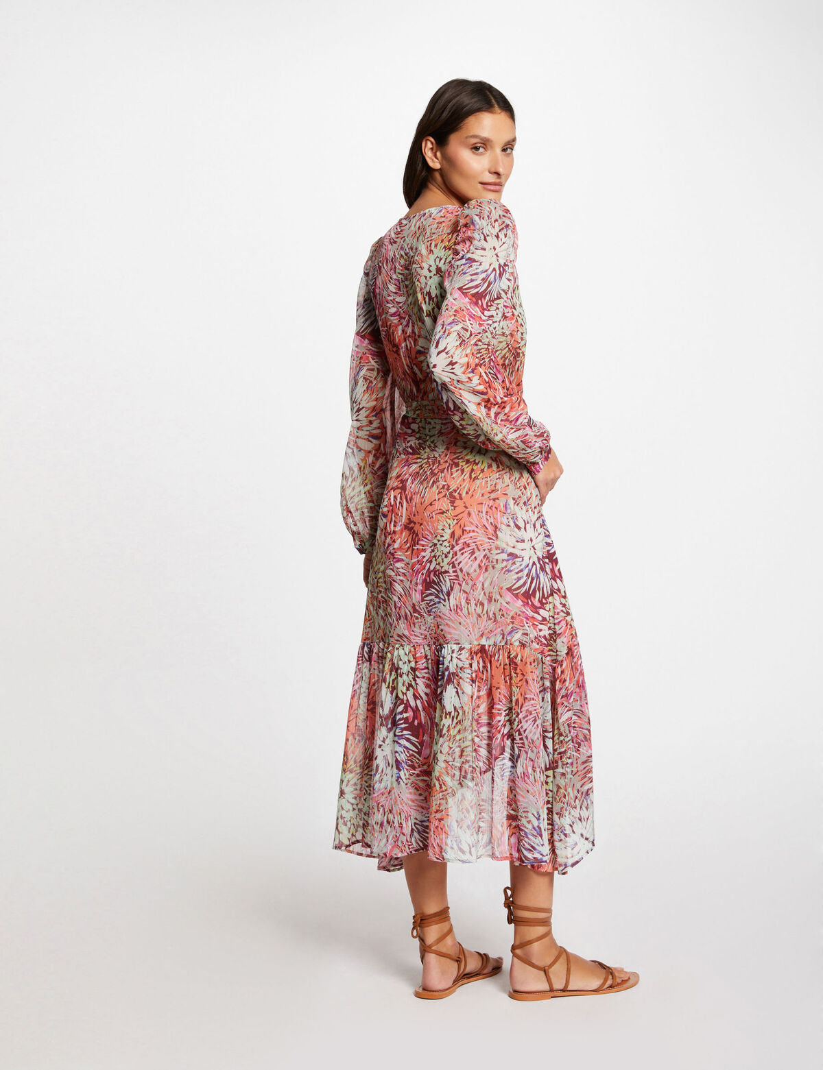 MORGAN Jurk RLOUK.F - Roze