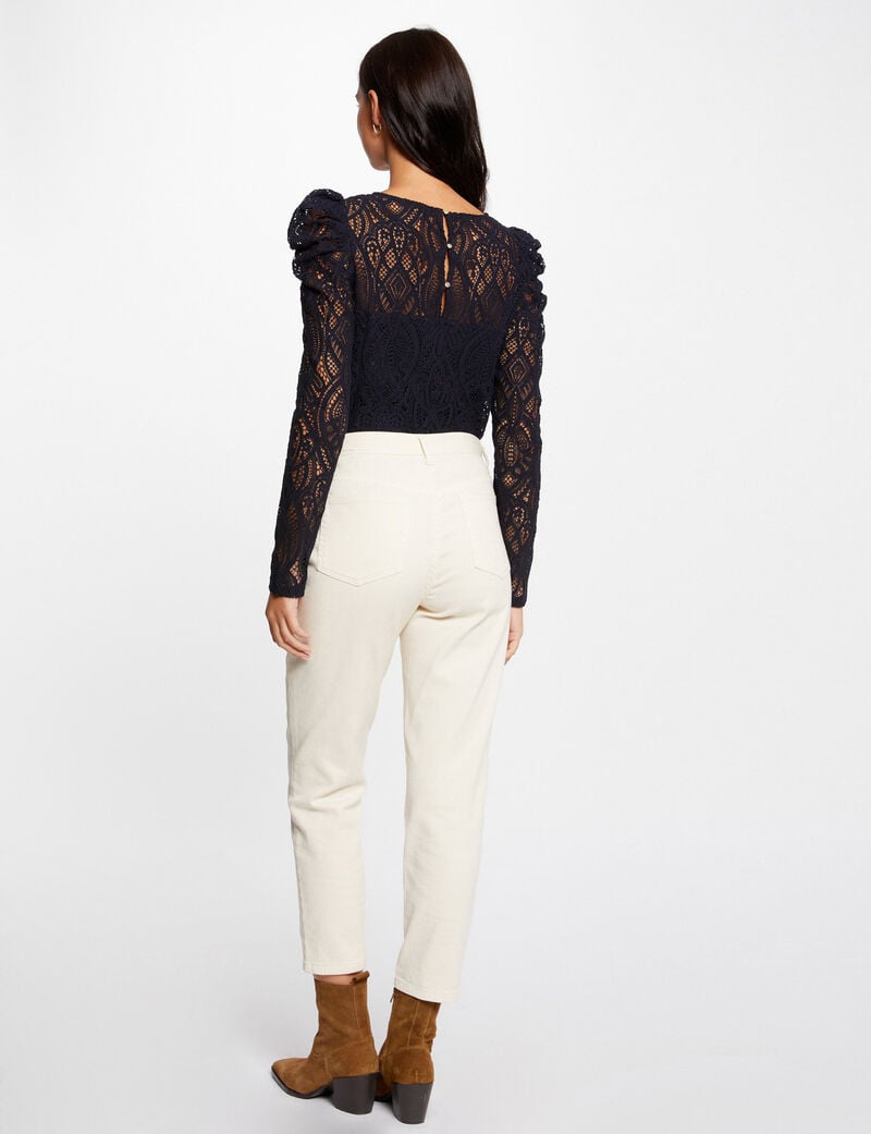 MORGAN Shirt TYRO - Donkerblauw