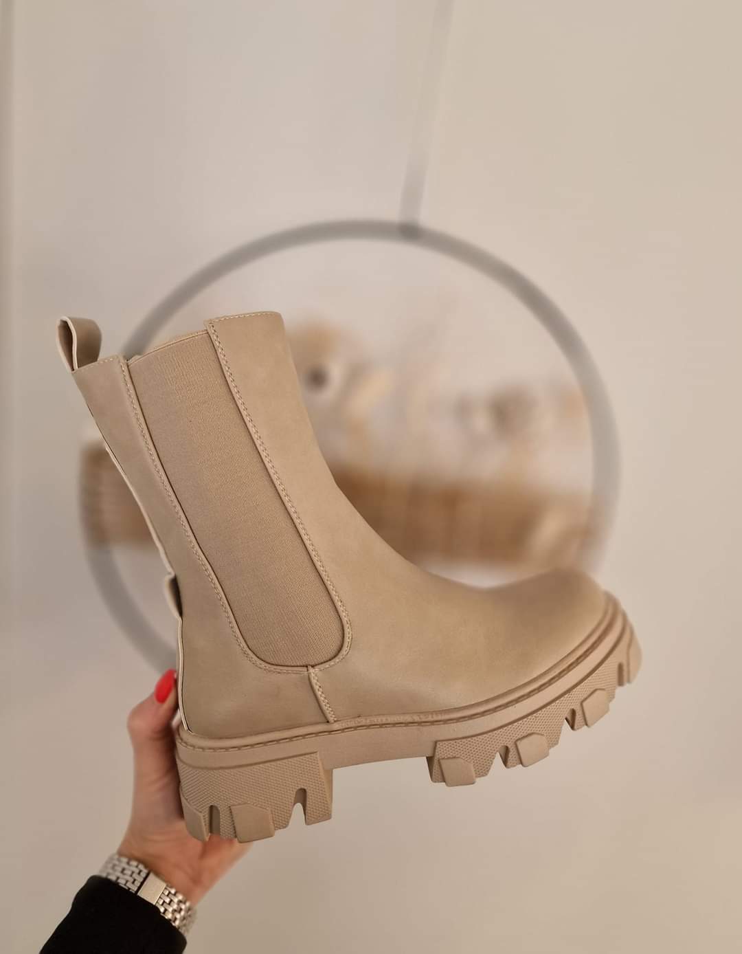 Laarsje Liva 'Beige'