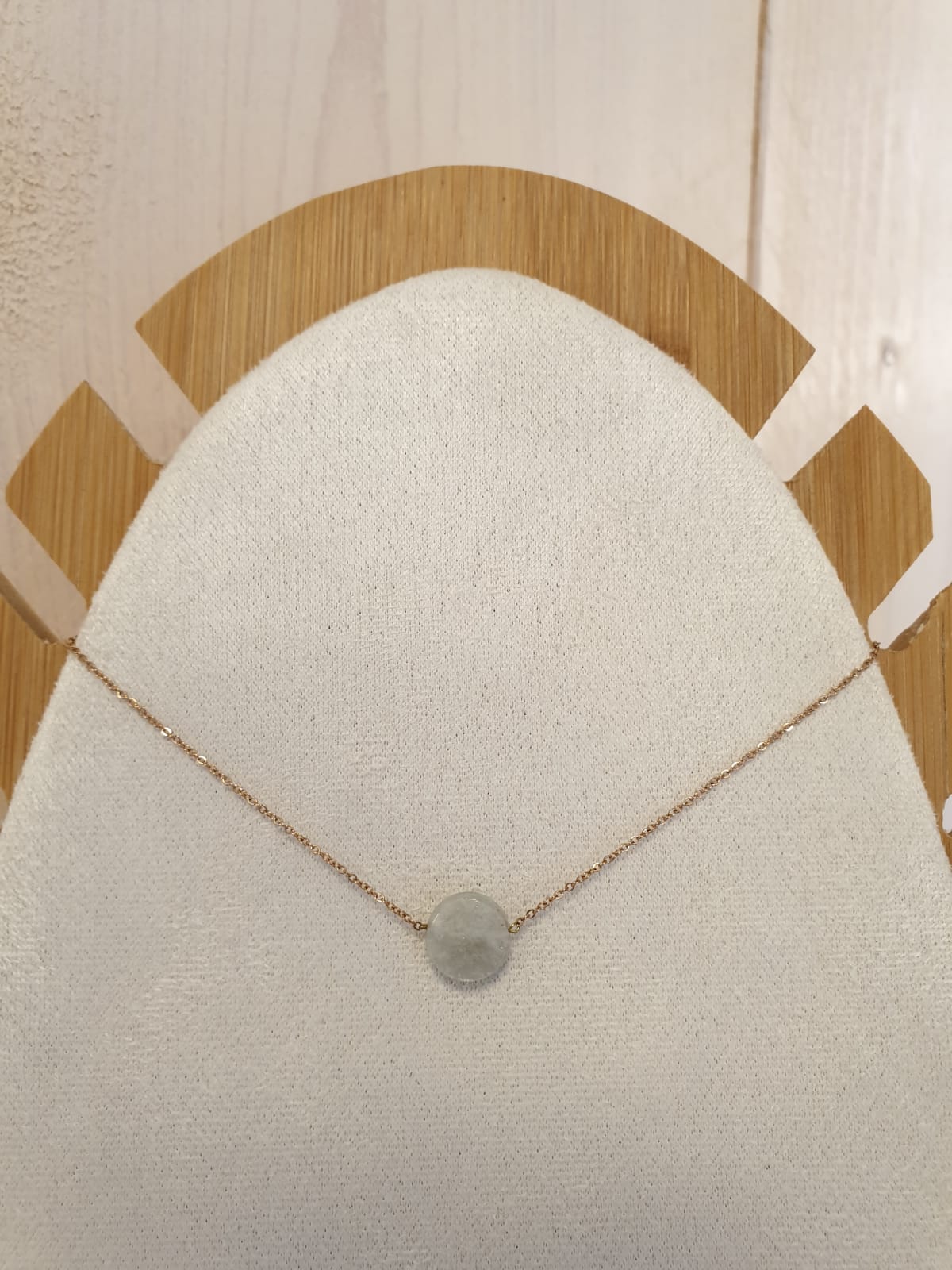 Ketting Stone 'Rosé'