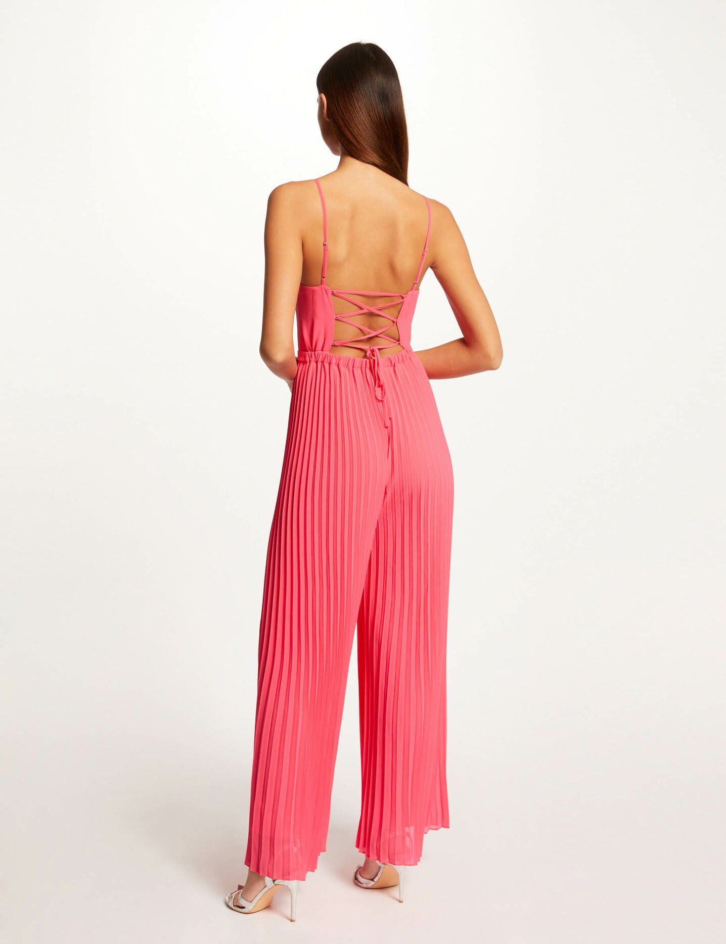 MORGAN jumpsuit pleclou - Roze