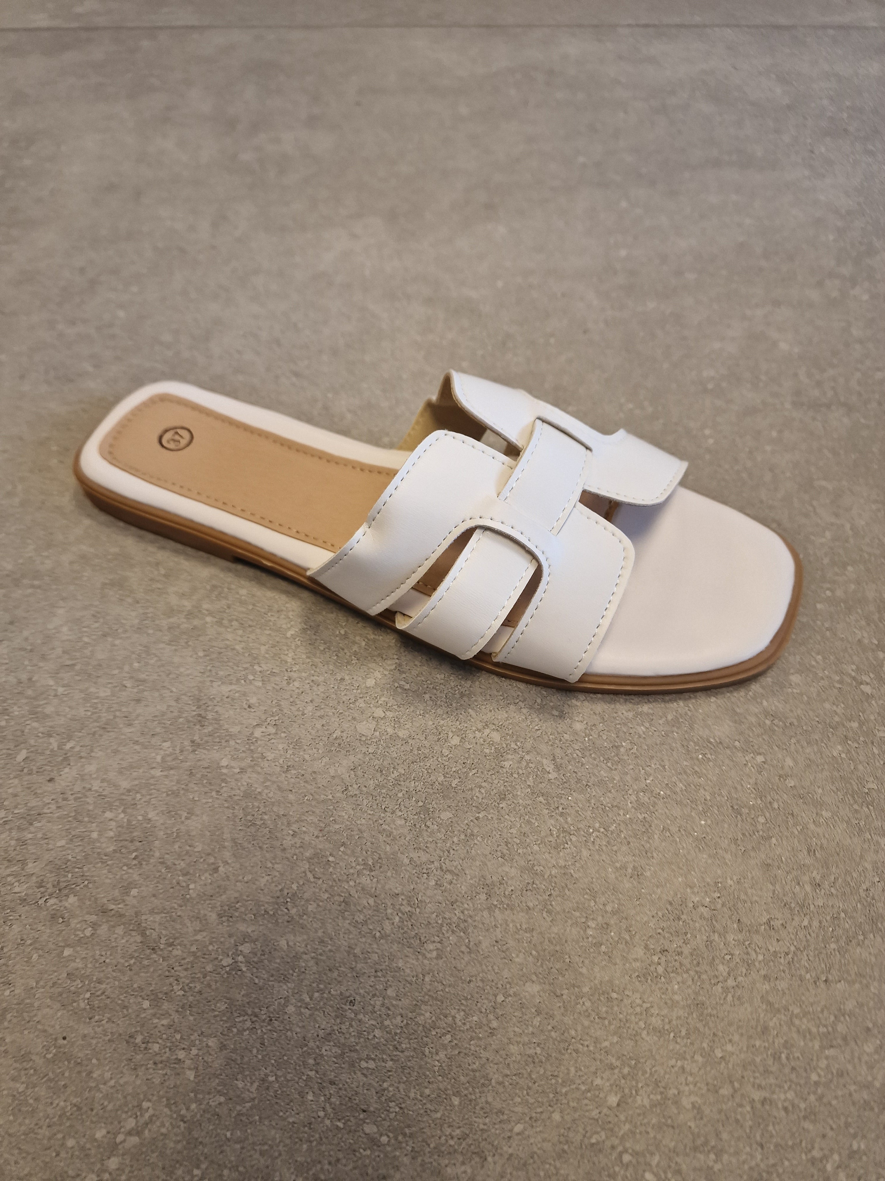 Slipper Herr - Wit