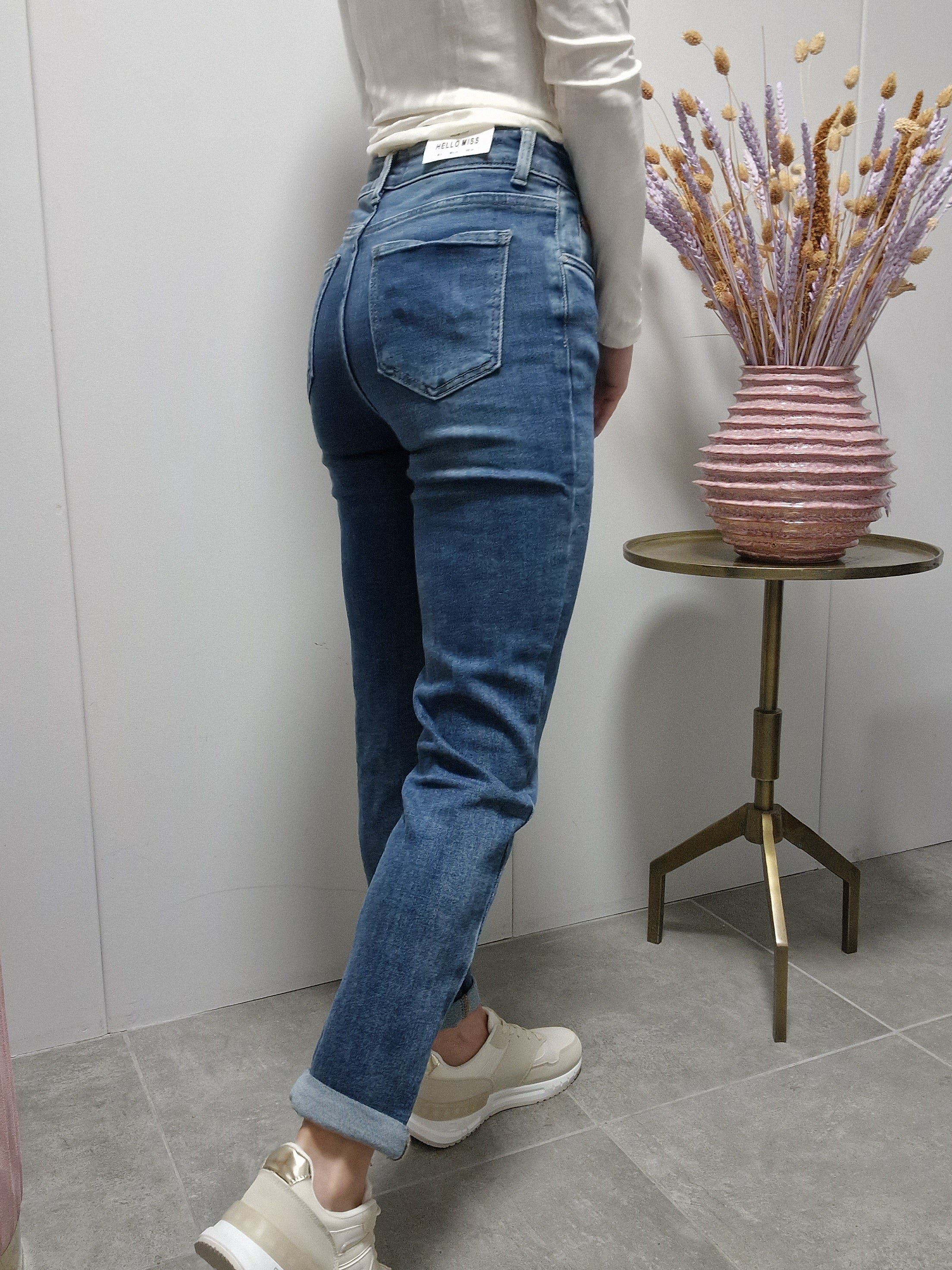 Mom jeans Holi - Blauw